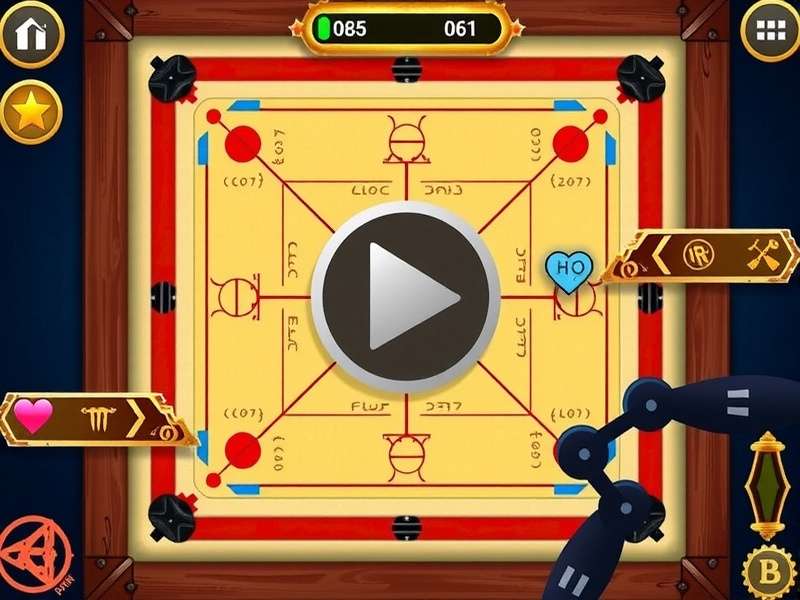 Pro Carrom Wizard Game Controls